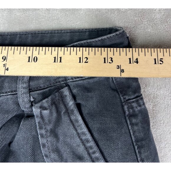 We The Free Free People Black Barrel Jeans Size 27 - Picture 6 of 13